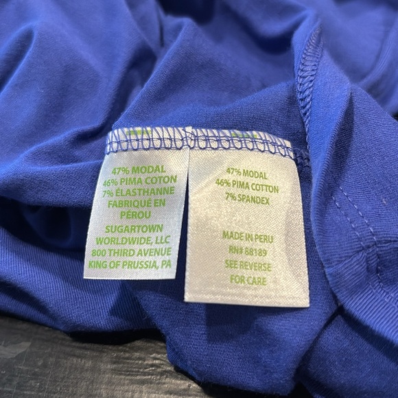Lilly Pulitzer Alessa Top style# 002318 in Corsica Blue NWT Size S AR 10 - Picture 8 of 8